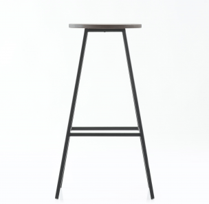 Кресло барное Barneo N-314 шпон