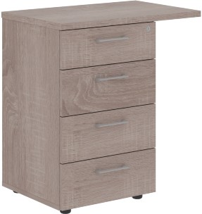 Тумба приставная XLC-4D.2A Дуб Сонома 700х450х750 XTEN