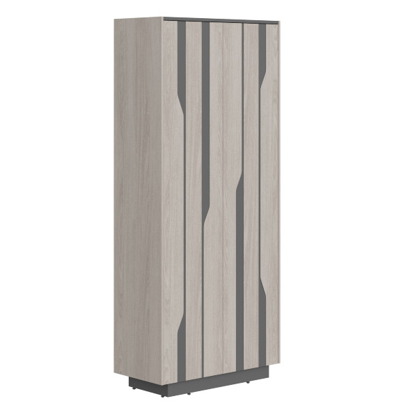 Шкаф СФ-574204 Дуб светлый/Белый премиум 900х430х2100 LINE