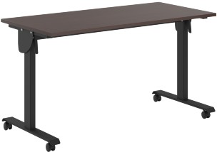 Стол складной CST 1365 Венге Магия/Черный 1350х650х750 IMAGO MOBILE LITE