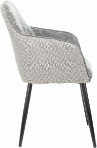 Стул Бюрократ KF-7 серый 