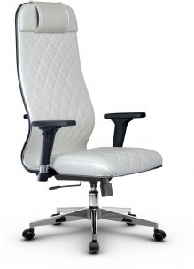 Кресло офисное Metta L NewLeather (хром пр. сеч.)